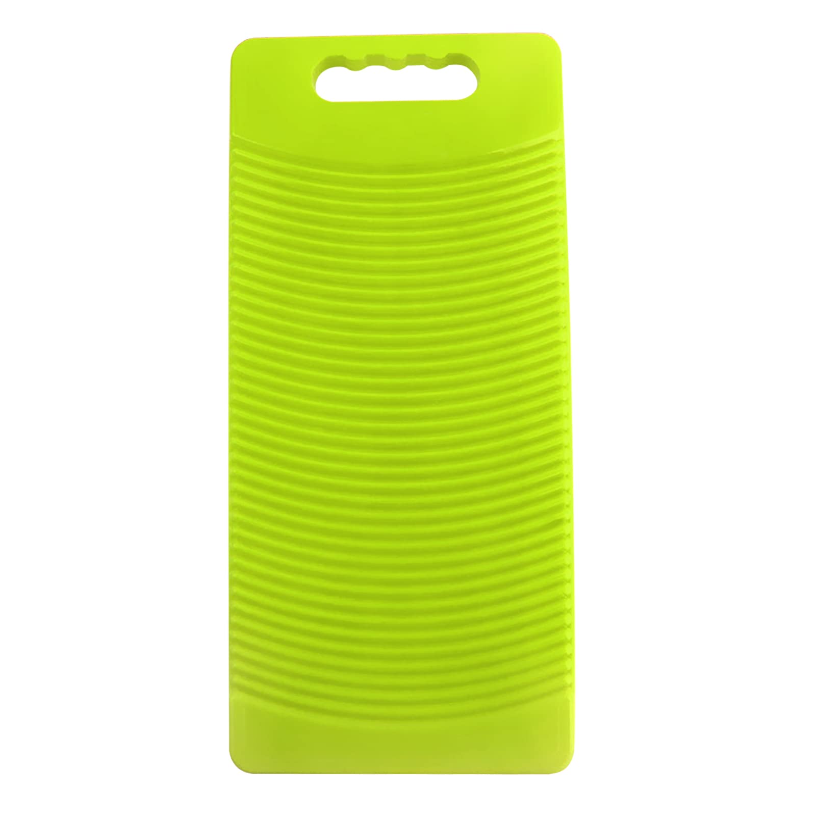 MZD Plastic Rectangle Washboard Washing Clothes Board 50cm Long (Green)
