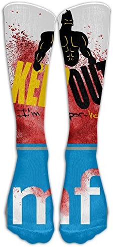Anhjkasbaby Mf Facebook Logo Spoof Watercolor Casual Unisex Sock Knee Long High Socks Sport Athletic Crew Socks