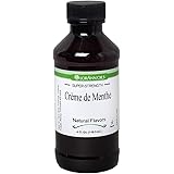 LorAnn Crème de Menthe Super Strength Natural Flavor, 4 ounce bottle