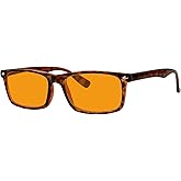 Eyekepper Blue Light Blocking Reading Glasses Orange Tinted Computer Gaming Readers Women Men Tortoise +0.75