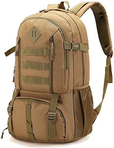 Tactical Backpack Military Army Assault Pack Molle Backpack Bug Out Bag 3 Day Rucksack Laptop CoolLifes Daypack Large Waterproof 50L for Outdoor Trekking Camping Hunting Hiking