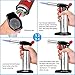 Kitchen Torch Swiftrans Culinary Torch for Cooking & Baking Blow Torch with Safety Lock and Adjustable Flame - 5 Set of Measuring Spoons as Gift
