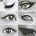 SaiDeng Makeup Beauty Cat Eyeliner Smokey Eye Stencil Models Template Shaper Tool New