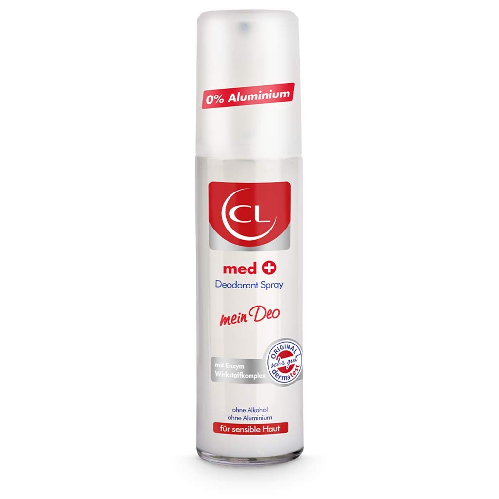CL med + Deodorant Spray für sensible Haut 75 ml Deo Spray ohne