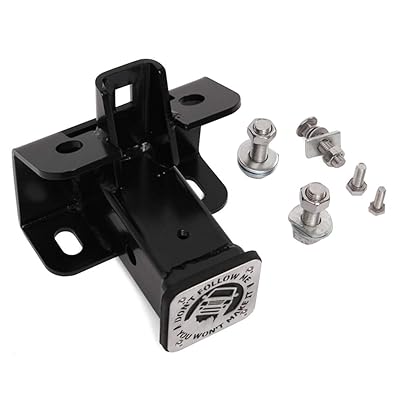 Lonwin 2&quot; Class 3 Tow Hitch Receiver with Cover Fit for Land Rover Discovery LR3 LR4 Trailer Plug 2004-2016