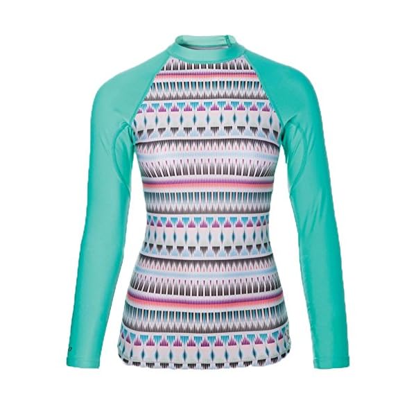 New-Dakine-Womens-Womens-Makena-Snug-Fit-Ls-Rashguard