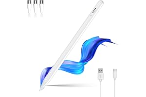 Stylus Pen for Touchscreen,Luntak Universal Magnetic Fine Point iPad Pencil for Android & iOS Smartphone and Tablet,POM Tip S