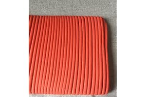 LACEKING2013 Laceking Premium Quality 16yards Crafts Maxi Piping Trim, 0.5 Inches Wide Single Fold Bias Tape, Welting Cord, Cotton Polyester Mixed for Sewing, Trimming, Upholstery (Orange)