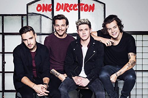 GB eye LTD, One Direction, Stools, Maxi Poster, 61 x 91.5 cm, Wood, Multi-Colour