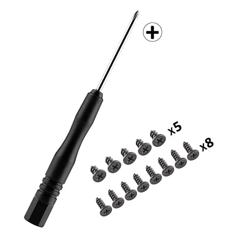 eXtremeRate PS4 Schraubendreher Set Schraubenzieher mit Originalschrauben Zum Installieren, Modden, Aufschrauben Oder Reinige