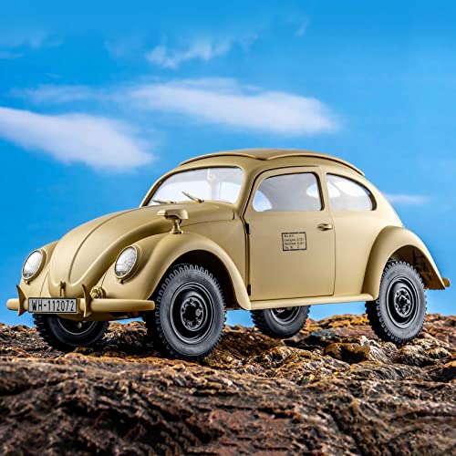 BEEZRC RocHobby 1/12 RC Crawler Kubelwagen Type 82 – 4WD Off-Road Model Car With LED Lights, 8km/h