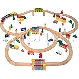 maxim enterprise 100pc mountain train set with activity table