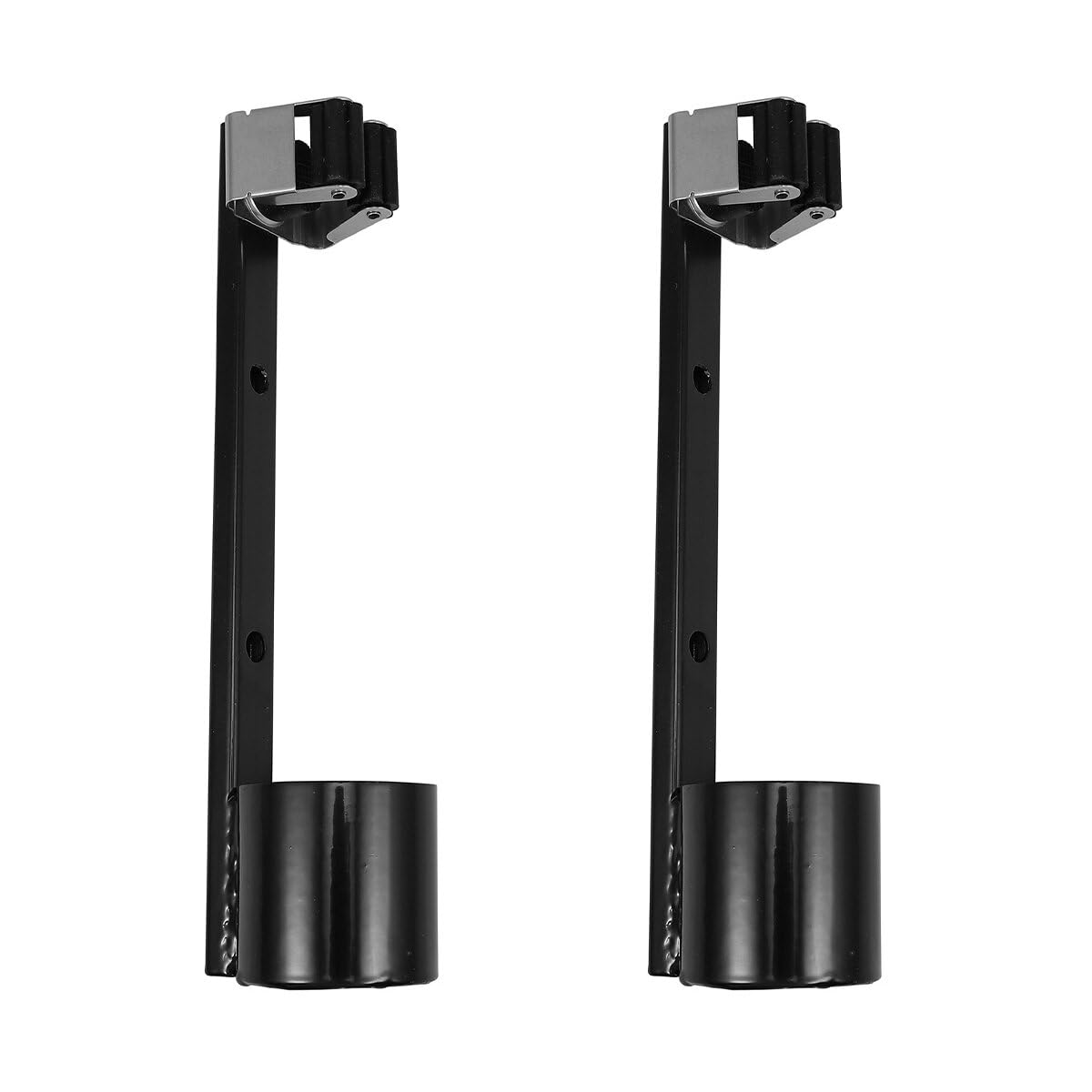 Healifty Wheelchair Crutch Holder Mobility Scooter Cane Bracket Durable Crutches Storage Rack Easy Installation Wheelchair Accessory