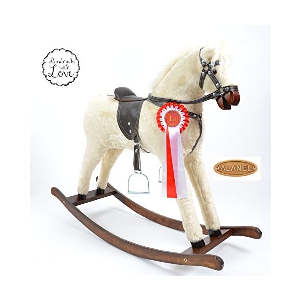 ALANEL Sunny Sehr Hochwertiges Großes Schaukelpferd/Schaukeltier Handarbeit NEU & OVP Rocking Horse