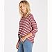 Billabong Junior's Wound Up Striped Knit Top