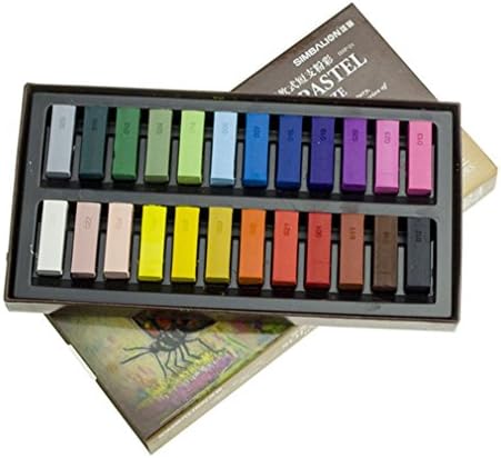 FANGDA Soft Pastel Assorted Colors Square Chalk (24C)