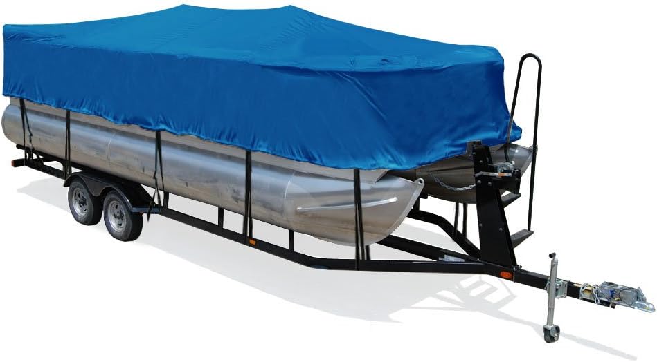 Trailerite Full Pontoon Boat Cover Motor Hood not