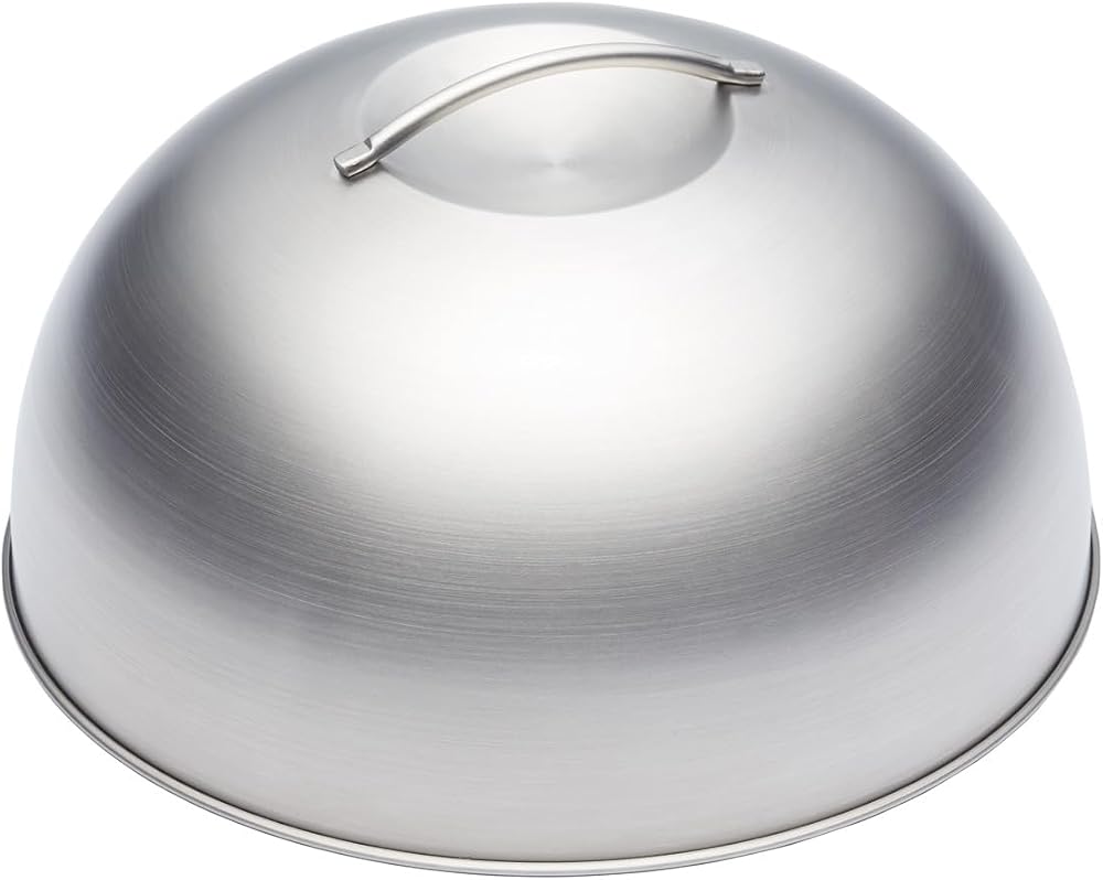 MasterClass Melting Dome and Burger Cover Stainless Steel 22.5 cm
