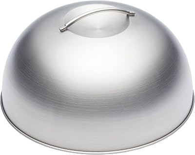 MasterClass Melting Dome and Burger Cover Stainless Steel 22.5 cm