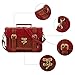 ECOSUSI Women PU Leather Satchel Purse Vintage Small College Crossbody Messenger Bag Work Cross-body Bag