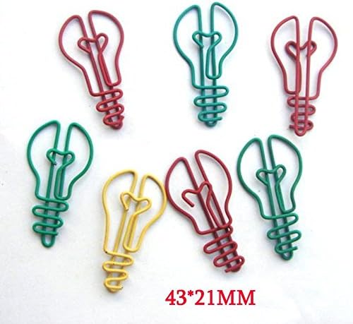 100pcs/lot Creative interesting Paper Clips, Bookmark Clip, Memo Clip, Paper Clip, Bookmark, Novelty Gift for Office &amp; School Supplies