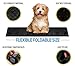 Reusable Dog car Seat Cover for All Cars with Side Flaps & Free Stop Barking Whistle - Durable Non-Slip Comfortable Material for Safe Traveling on the Road | Machine Washable & Easy to Install, Black