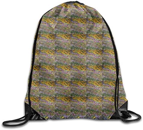 Wildflower Floral Bloom Cool Drawstring Travel Sports Backpack Gift