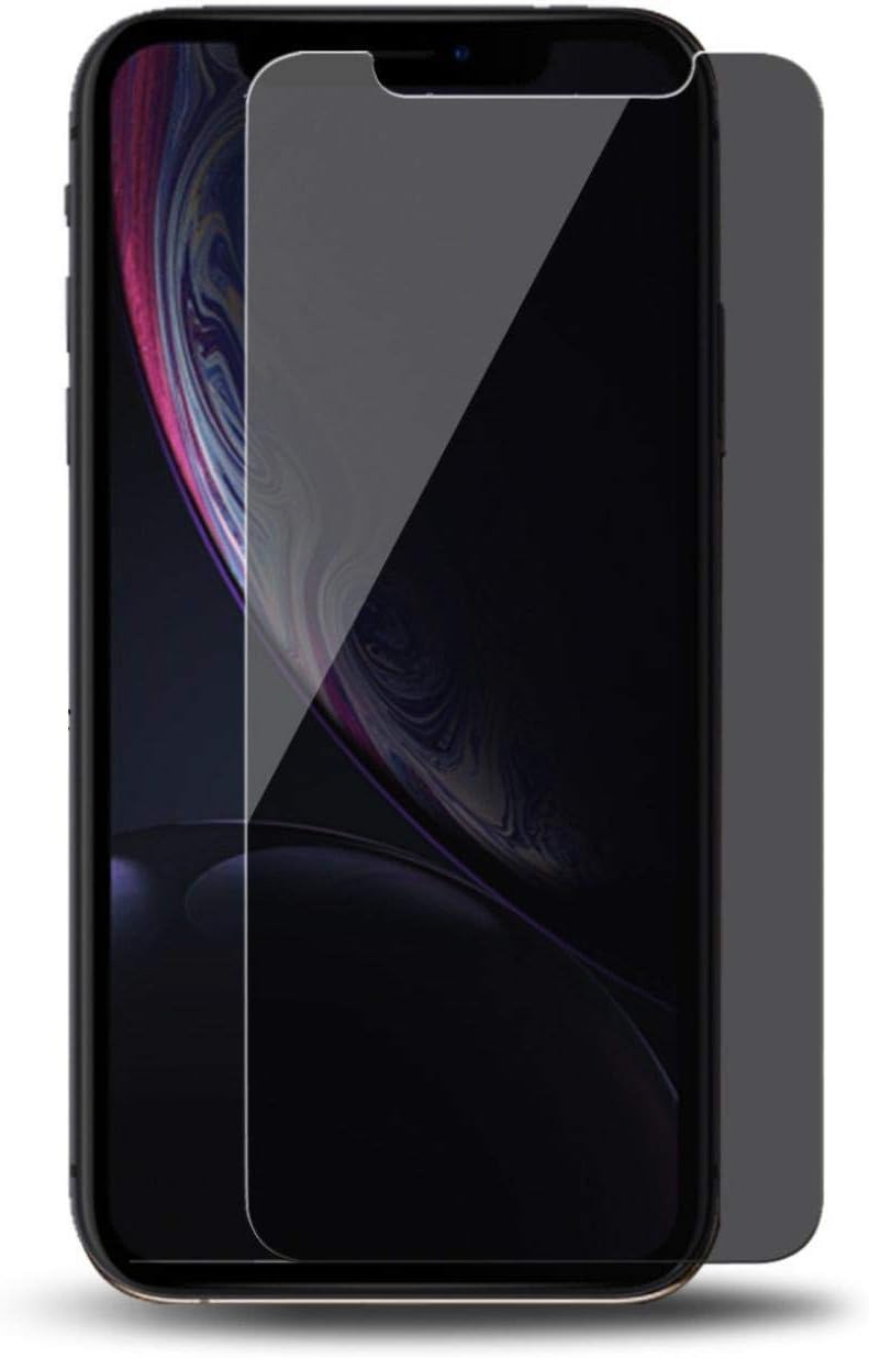 3D Tempered Glass Anti-Peep Privacy Screen Protector Curved Anti-Spy Compatible with Virgin Mobile iPhone Xs