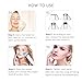 Holisouse Pore Vacuum Blackhead Remover Suction Comedone Acne Extractor Removal Tool Microdermabrasion Electric USB Rechargeable Machine with 2 in 1 Eyebrow and Acne Blackhead Tweezers
