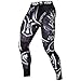 Venum Gladiator 3.0 Spats - Black/White - M, Medium