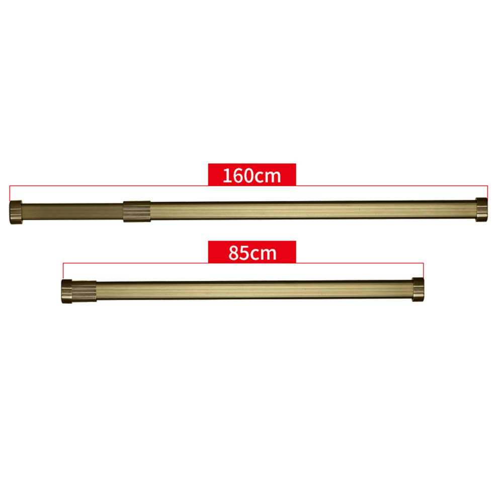 hanging rod Telescopic rod ColorA;size4272cm wardrobe/closet