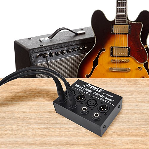 Compact Mini Hum Eliminator Box 2 Channel Passive Ground Loop