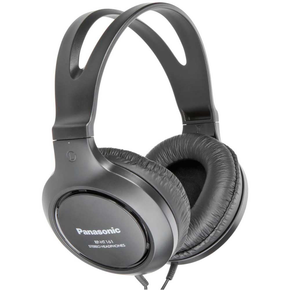 Panasonic RP-HT161E-K Headphone, Black