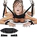 Under Bed Restraints System - Nylon Strap-on Kits with Adjustable Straps Comfortable Wrist and Ankle Handcuffs - Couple Games Pleasure