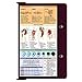 Whitecoat® Clipboard - Nursing Edition (Wine, Bi-Fold)