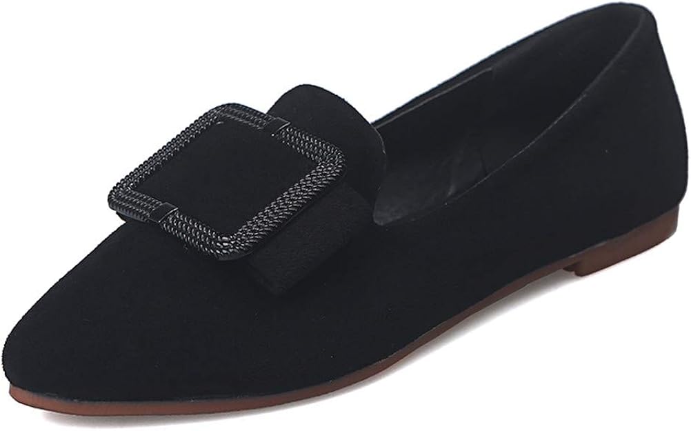 Ablovo Damen Loafer - Bequeme Slipper Aus Kunstleder