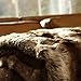 Best Home Fashion Chinchilla Faux Fur Throw Blanket - 58
