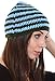 Simplicity Unisex Mustache Mask Face Warmer Ski Hat Cap with Attched Beard, Blue