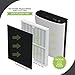 Replacement Idyllis Air Purifier Filters AC-2119, Replacement Idylis A Filters Compatible With Filtrete FAP-C01-A, Idylis Air Purifier AC-2119, IAP-10-100, IAP-10-150, IAPC-10-140,2 Pack