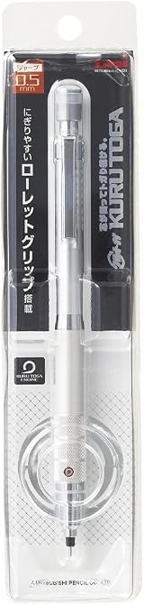 uni-ball Kuru Toga M5-1017 Mechanical Pencil 0.5mm Premium Silver view 2