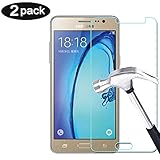MCUK For Samsung Galaxy On5 [Tempered Glass] Screen Protector [0.3mm Ultra Thin 9H Hardness 2.5D Round Edge] with Lifetime Replacement Warranty (2 Pack)