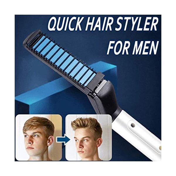 Vuba Quick Beard Straightener Hair Styler Comb Perfuw 2019