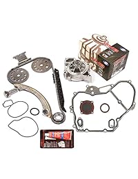 Evergreen tktcs10422 01 10 Chevrolet Oldsmobile Pontiac Saturn mm 2.0 2.2 2.4 DOHC Timing Chain Kit Bomba de agua Timing Junta para cubierta