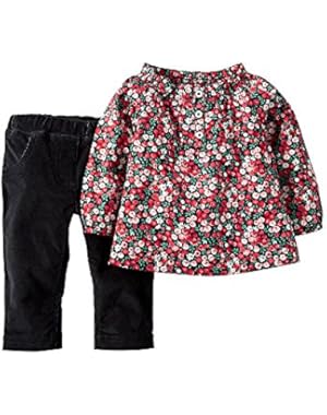 Floral Tunic and Pant Set - 24 Months
