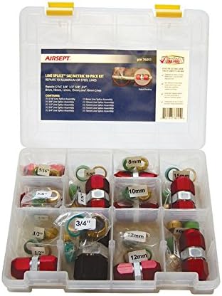AIRSEPT AIR76051 Line Splice Straight SAE/Metric (10 Pk) (Non-Carb Compliant)