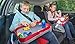 Kids Car Seat Travel Lap Tray for Snack and Play, Easy to Clean Activity Table with Cup Holder and Removable Strap, Sturdy Toddler Lap Desk, Perfect for Traveling on Long Journeys with Children