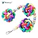 Wandergo Colorful Bird Toys with Bells for Parrot