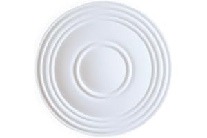 À LA MAISON CEILINGS A La Maison Ceilings K27-pw K27 Ceiling Medallion, White