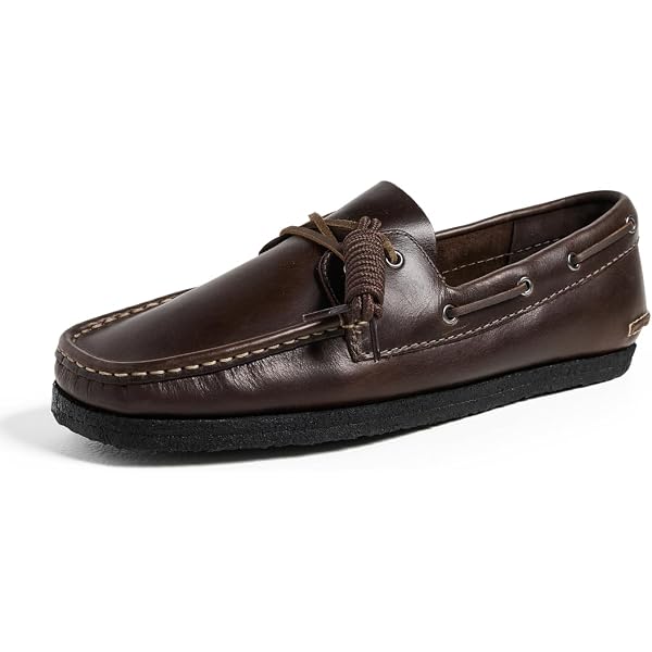 Amazon.com | Clarks Men's Godney Boat Shoes, Brown Leather, 8