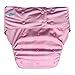 EcoAble Incontinence Cloth Diaper with Insert Pad, Teen & Adult One Size (Pink)